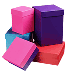 colored corrugated boxes